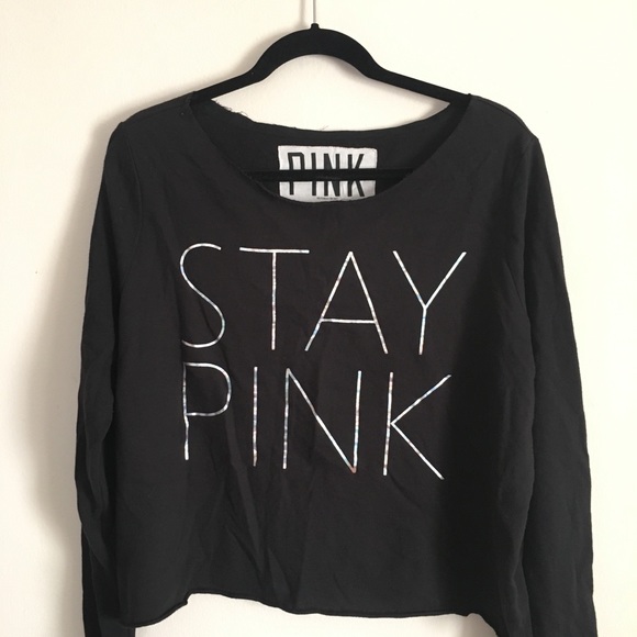 PINK Victoria's Secret Sweaters - VS Pink sweatshirt “Stay Pink”